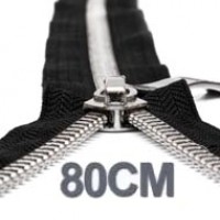 80CM Zippers YKK Metal