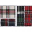 Scottish Tartan Fabric Sample Card - (Scottish Tartans Fabric)