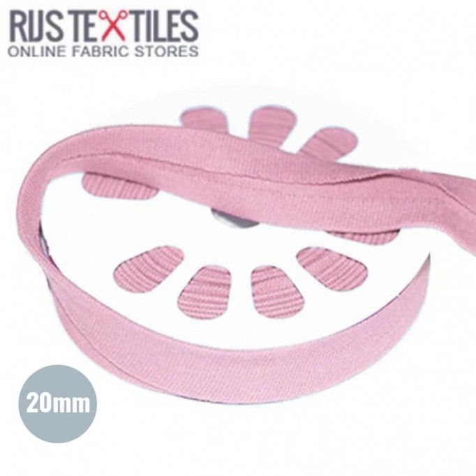 Trico Biaisband Oud Roze 20mm - (Banden En Linten)