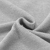 Ottoman Rib Jersey Fabric Light Grey Melange - (Jersey Fabrics)