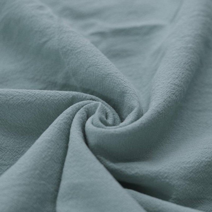 Washed Cotton Fabric Old Green - (Deco Fabrics)