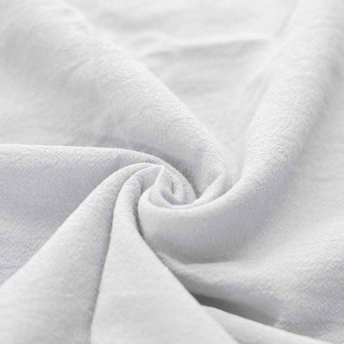 Washed Cotton Fabric White - (Deco Fabrics)