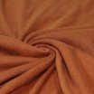 Pointelle Cotton Jersey Fabric (Mini) Cognac - (Jersey Fabrics)