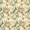 Cotton Poplin Digital Print - English Garden Creme - (Cotton Poplin Printed)