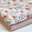 Jersey Cotton Fabric Digital Print - Quince Spring Bloom - (Jersey Cotton Fabric Digital Print)