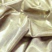 Hologram Lycra Stof Mystic Lys Beige - (Hologram Stof)