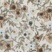 Bomuldjersey Digital Print - Landlige Blomst Beige - (Bomuldjersey Digitaltryk)