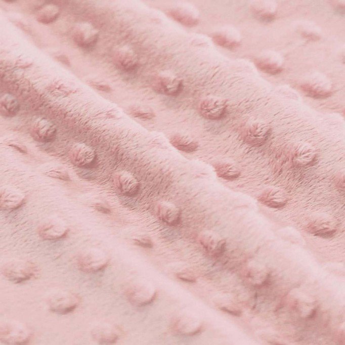 Minky Fleece Fabric Nude Pink - (Minky Fleece Fabric)