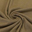 Rib Knit Jersey Fabric Chocolate Melange - (Jersey Fabrics)