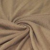 Pointelle Cotton Jersey Fabric (Mini) Cacao Tkaniny Dżersejowe