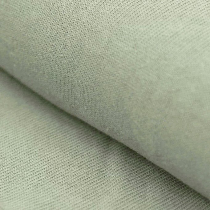 Baby Knit Fabric Cotton Dusty Green - (Child Fabrics)