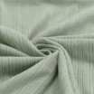 Pointelle Cotton Jersey Fabric (Stripes) Dusty Green - (Jersey Fabrics)