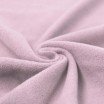 Bomuldsfleece Stof (Sherpa) Gammel Pink  - (Bomuldsfleece Stof (Sherpa))