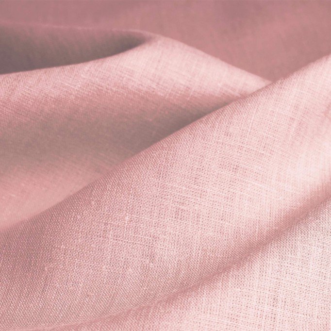 Linen Fabric Nude Pink - (Linen Fabric Washed)