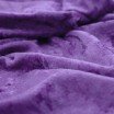 Tissu Panne De Velours Violet  - (Tissu Panne De Velours )