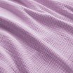 Heavy (Triple Layer) Cotton Gauze Fabric Pastel Lilac - (Deco Fabrics)