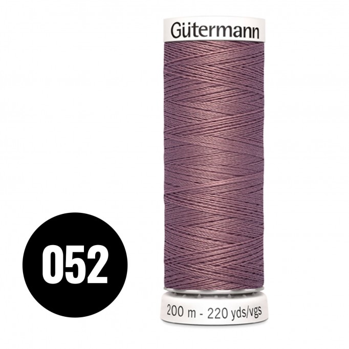 Gütermann 052 Dark Old Pink 200M (043) - (Sewing Threads)