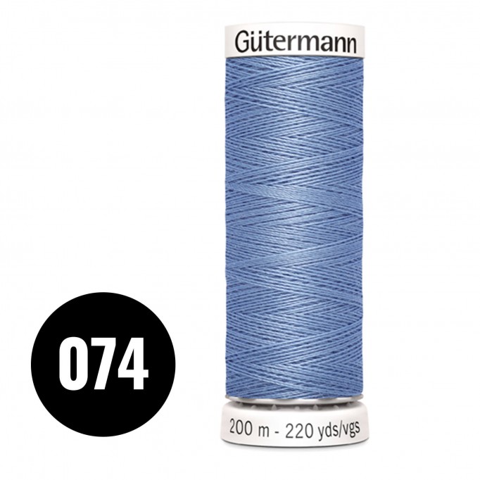 Gütermann 074 Dark Blue 200M (043) - (Sewing Threads)