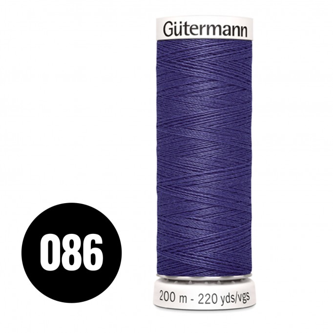 Gütermann 086 Light Purple 200M (043)  - (Sewing Threads)