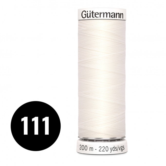 Gütermann Sew-All Thread Ecru 200M (111) - (Sewing Threads)