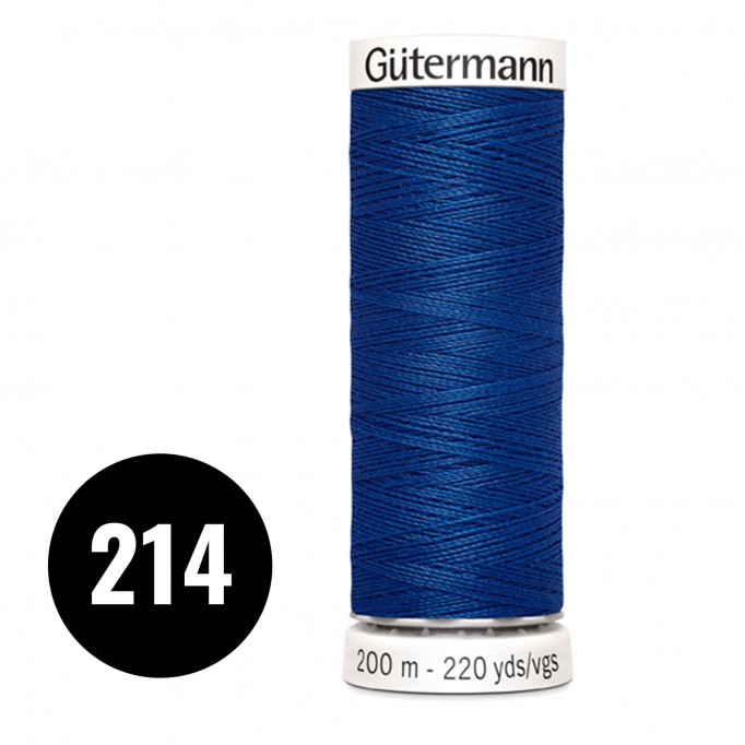 Gütermann 214 Lys Navy 200M (043) - (Sytråd)