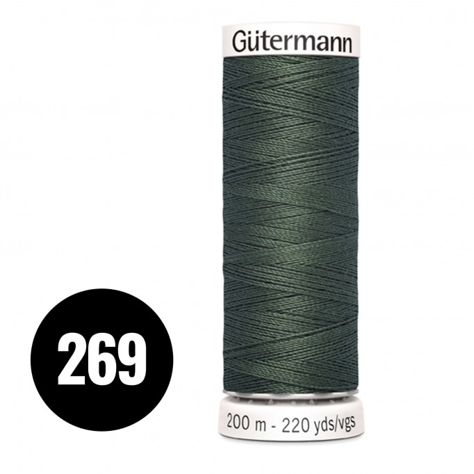 Gütermann 269 Army Green 200M (043) - (Sewing Threads)