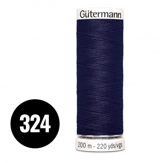 Gütermann 324 Dark Eggplant 200M (043) - (Sewing Threads)