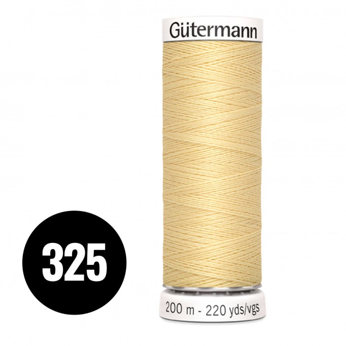 Gütermann 325 Off White Yellow 200M (043) - (Sewing Threads)