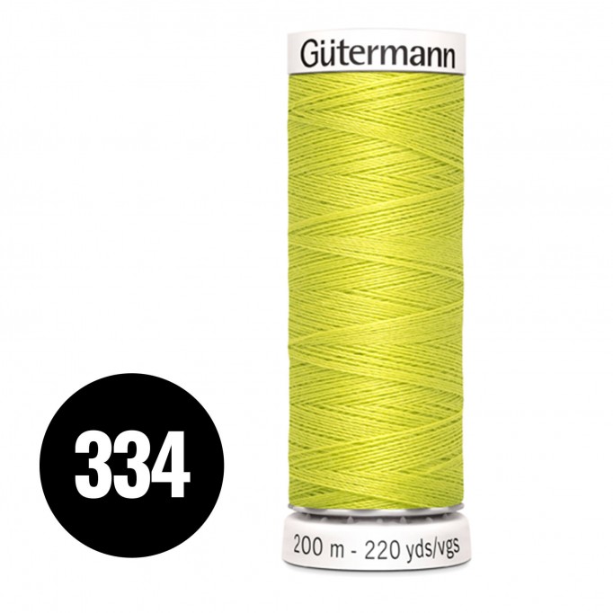 Gütermann 334 Light Lime 200M (043) - (Sewing Threads)