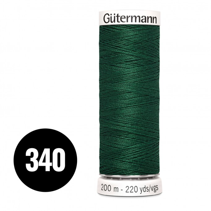 Gütermann 340 Bottle Green 200M (043) - (Sewing Threads)