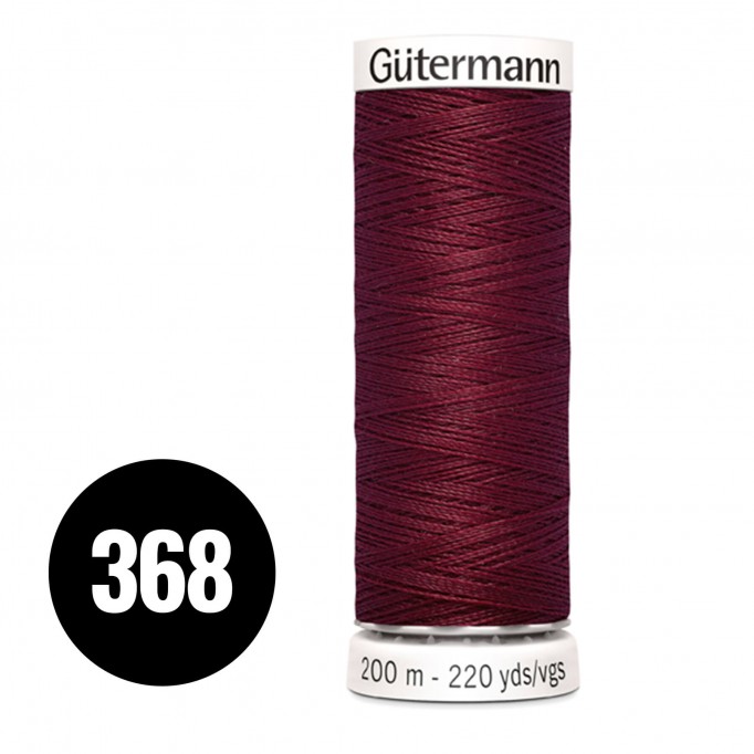 Gütermann 368 Bordeaux 200M (043) - (Sewing Threads)