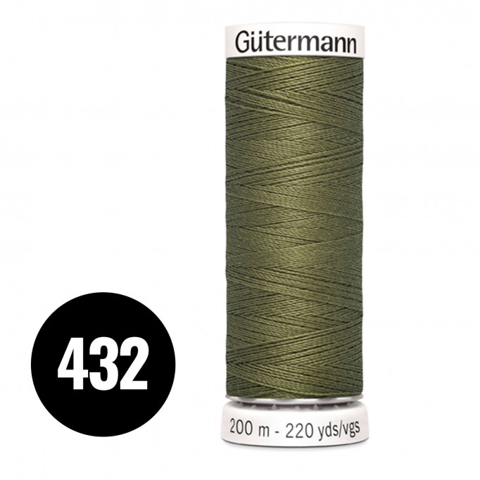 Gütermann 432 Olive 200M (043) - (Sewing Threads)