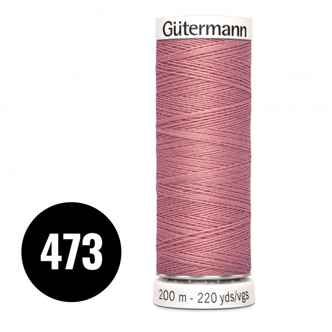 Gütermann 473 Old Pink 200M (043) - (Sewing Threads)