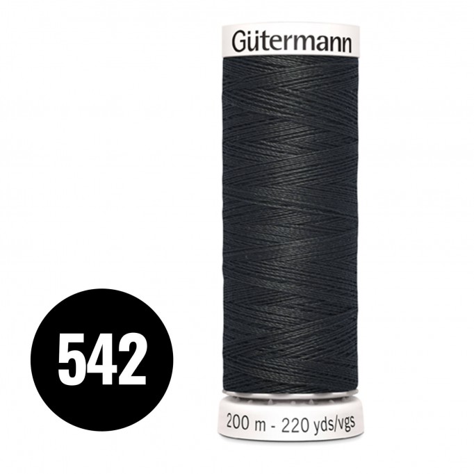 Gütermann 542 Dark Grey-Brown 200M (043) - (Sewing Threads)