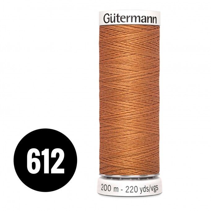 Gütermann 612 Brique Brown 200M (043) - (Sewing Threads)