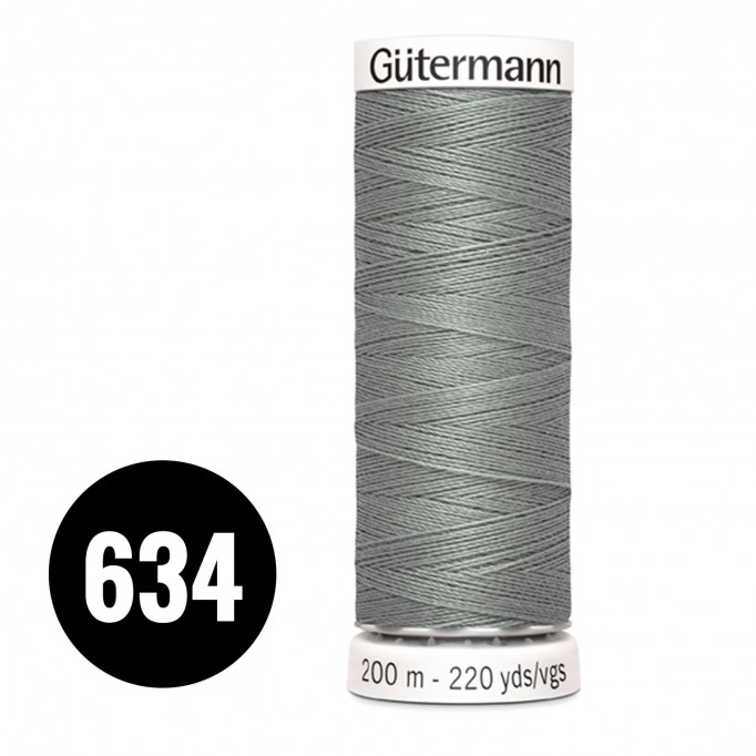 Gütermann 634 Taupe Grey 200M (043) - (Sewing Threads)