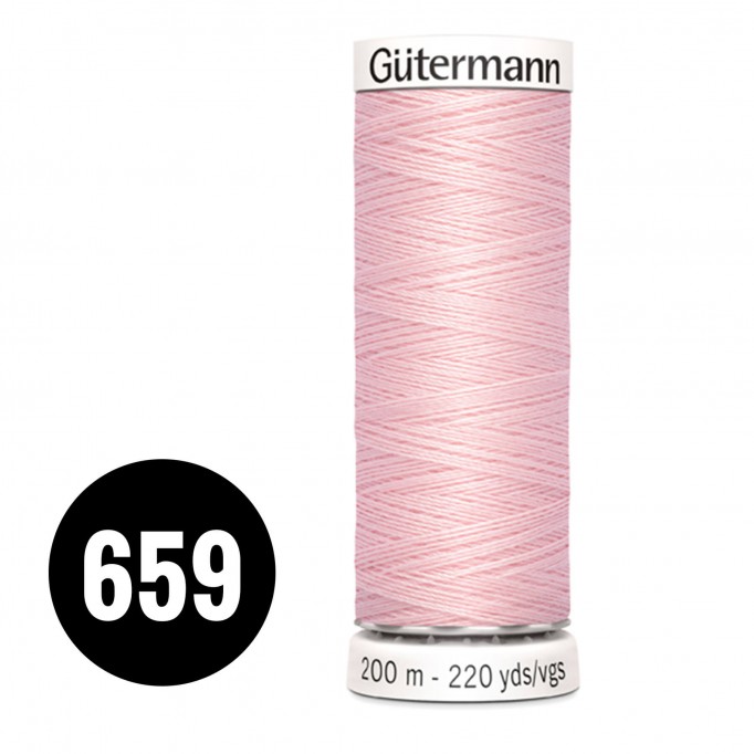 Gütermann 659 Pink 200M (043) - (Sewing Threads)