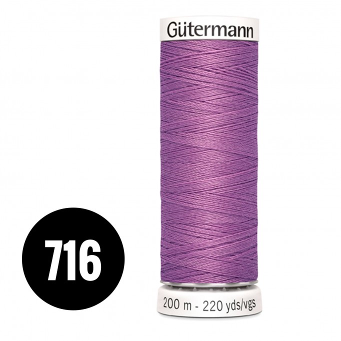 Gütermann 716 Light Cardinal 200M (043)  - (Sewing Threads)