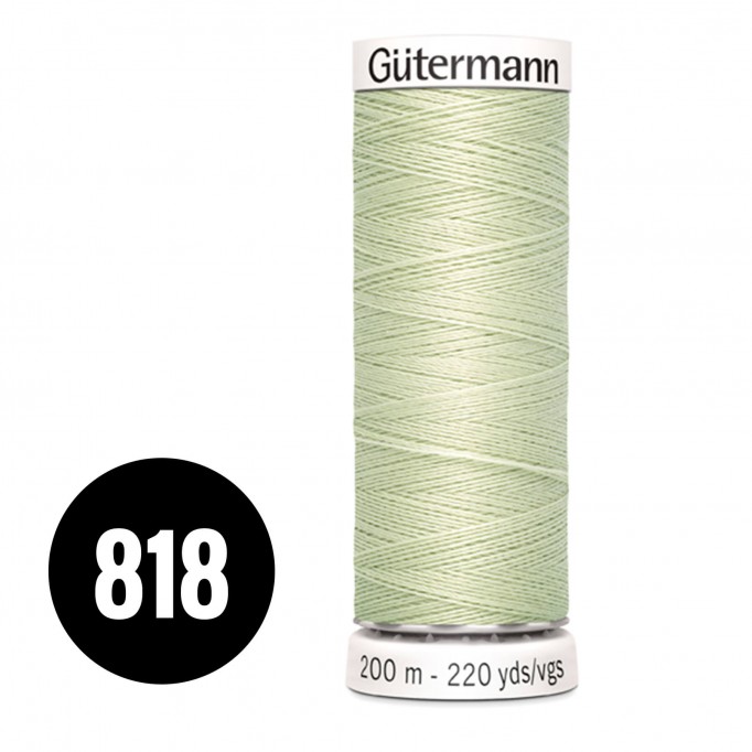 Gütermann 818 Light Green 200M (043) - (Sewing Threads)