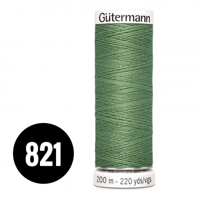 Gütermann 821 Dark Mint 200M - (Sewing Threads)