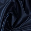 Stretch Silke Satin Stof Navy - (Fashion Stoffer)