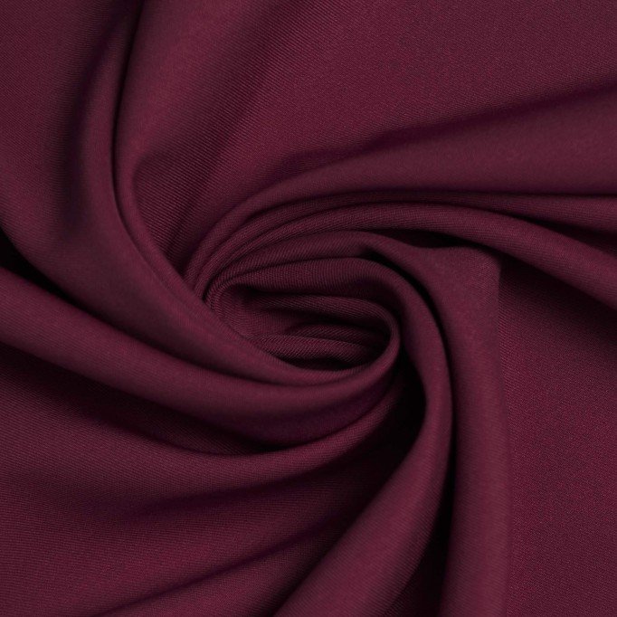 Stretch Gabardine Stof (Bambus Touch) Bordeaux - (Gabardine Stof)