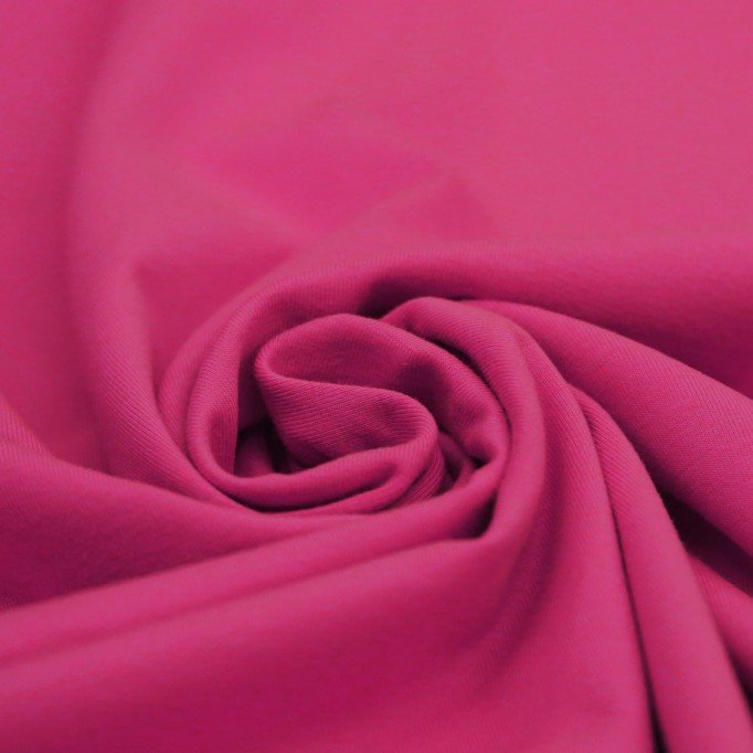 Cotton Jersey Knit Fabric Fuchsia - (Jersey Fabric Cotton )