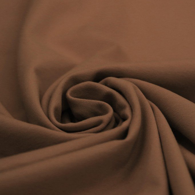 Cotton Jersey Knit Fabric Light Brown - (Jersey Fabric Cotton )