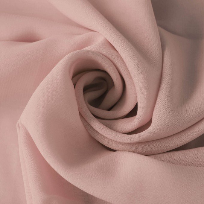 Chiffon Fabric Nude Pink - (Chiffon Fabric)