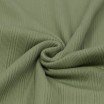 Irregular Rib Jersey Fabric Olive - (Jersey Fabrics)