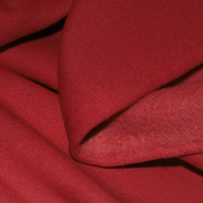 Jogging Fabric Dark Red - (Jogging Fabric)