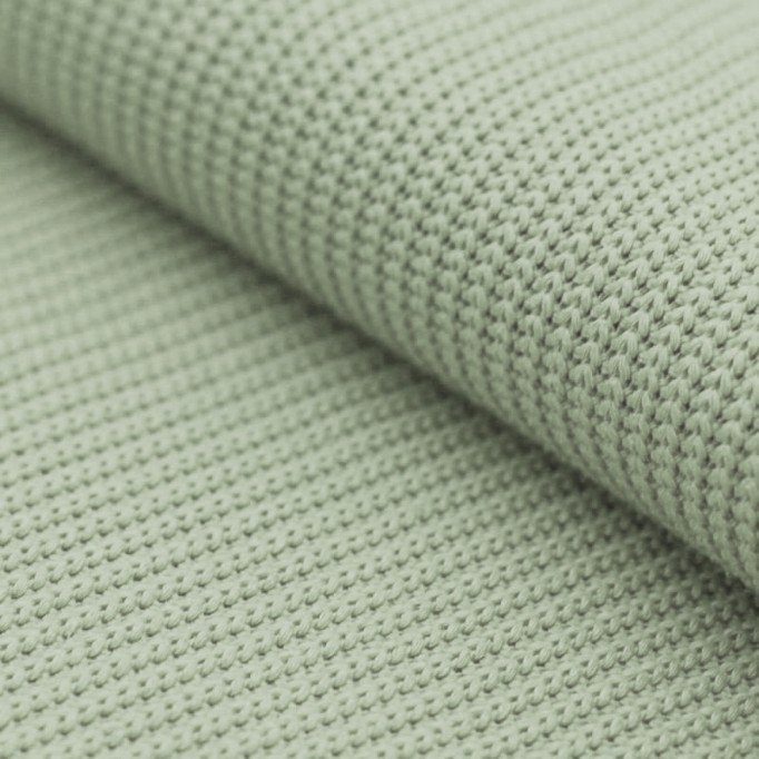 Big Knit Fabric Dusty Green - (Deco Fabrics)