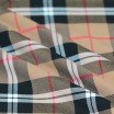 Tissu Tartan Écossais Stretch Chameau Stuwart - (Tissus Écossais Tartan)