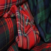 Tkaniny Szkocka Krata Tartan